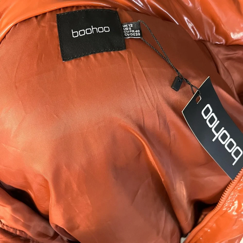 Boohoo. Women’s size 8 rust color - Picture 4 of 8
